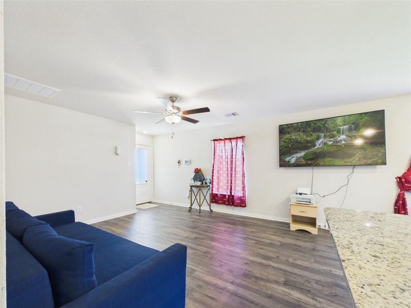Furnished interior view inside a new home in Park Vista at El Tesoro, Houston (Image 17).