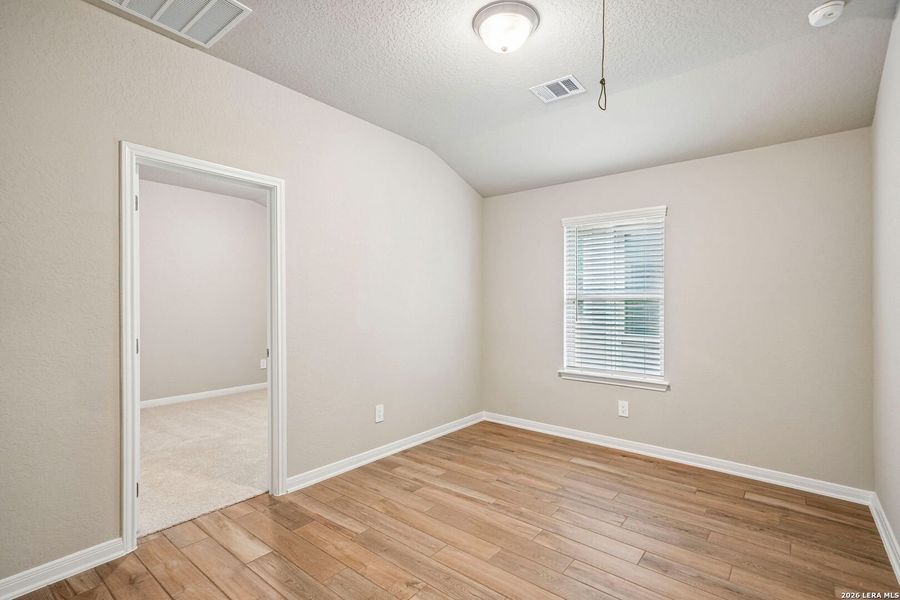 Spacious, unfurnished interior of a new home in Legendary Trails - Premier Series, Cibolo (Image 27). Spacious, unfurnished interior of a new home in Legendary Trails - Premier Series, Cibolo (Image 27).