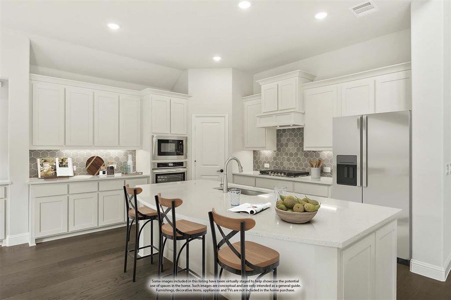 Furnished interior view inside a new home in Legacy Ranch Classic 60, Melissa (Image 8). Furnished interior view inside a new home in Legacy Ranch Classic 60, Melissa (Image 8).