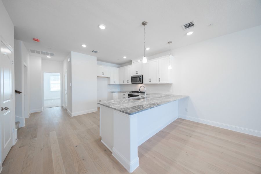 Furnished interior view inside a new home in Bayside, Rowlett (Image 6).