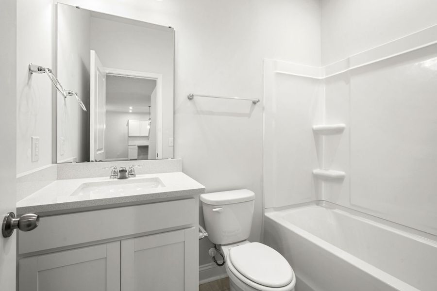 Furnished interior view inside a new home in Waterways, Richmond Hill (Image 10).