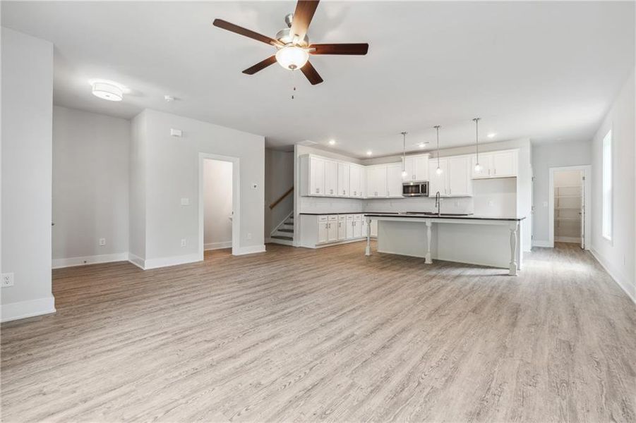 Spacious, unfurnished interior of a new home in The Park at Gainesville Township, Gainesville (Image 16).