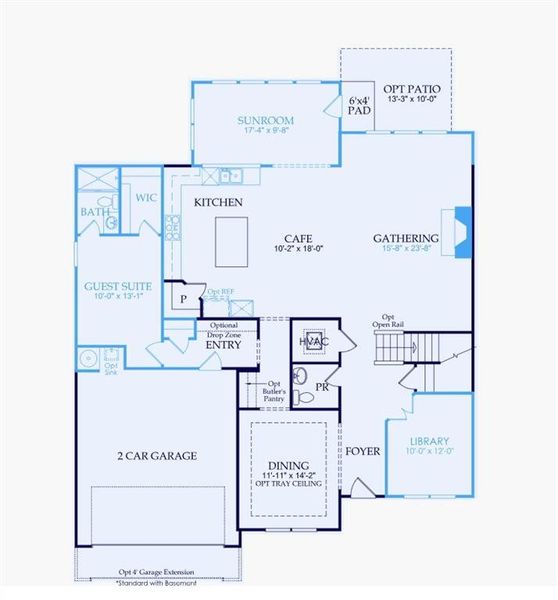 2D floor plan layout of this home in Arden, Cumming, GA (Image 4). 2D floor plan layout of this home in Arden, Cumming, GA (Image 4).