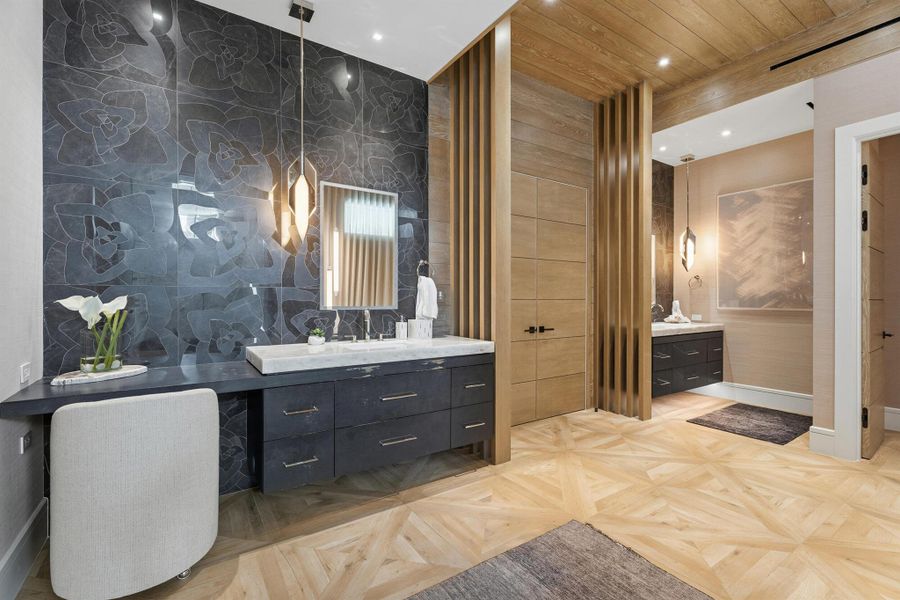 Furnished interior view inside a new home in , Jupiter (Image 46). Furnished interior view inside a new home in , Jupiter (Image 46).