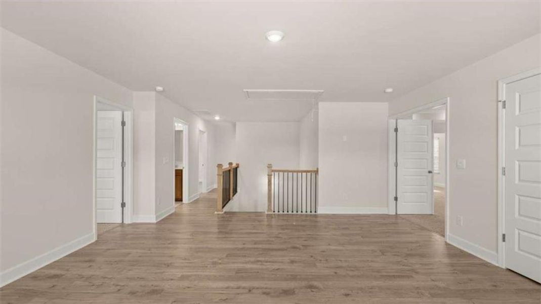 Spacious, unfurnished interior of a new home in Heritage Pointe, Senoia (Image 24).