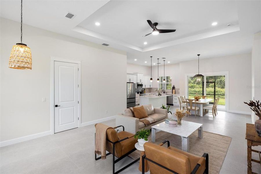 Furnished interior view inside a new home in , North Port (Image 4).