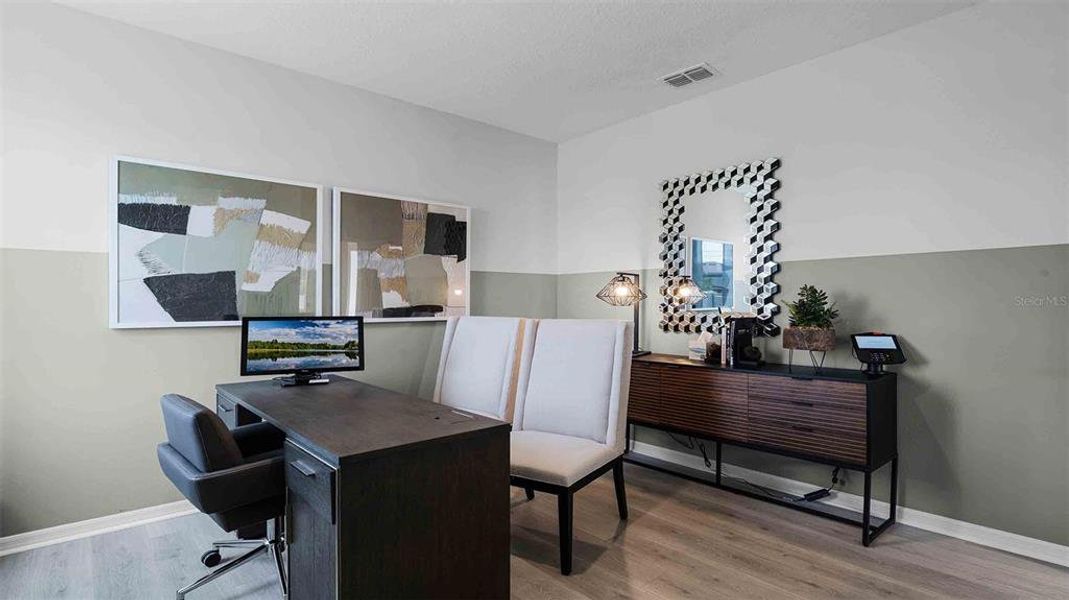 Furnished interior view inside a new home in Wynwood, Ocoee (Image 22). Furnished interior view inside a new home in Wynwood, Ocoee (Image 22).