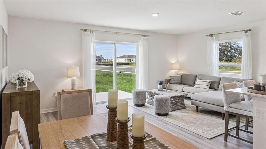 Furnished interior view inside a new home in Annabelle Estates, Lake Wales (Image 28).