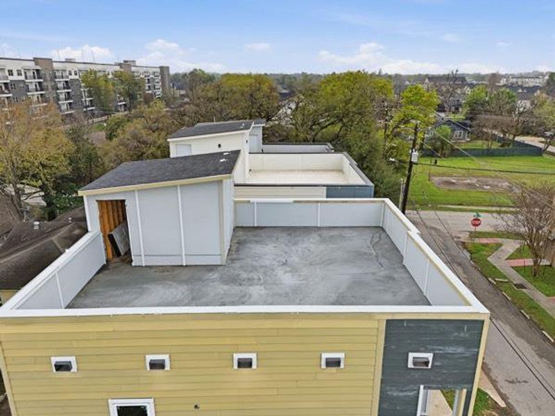 Exterior details and patio area of a home in , Houston (Image 6).