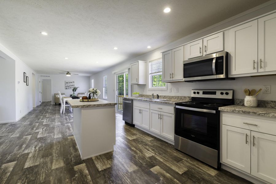 Furnished interior view inside a new home in , Cross (Image 13). Furnished interior view inside a new home in , Cross (Image 13).