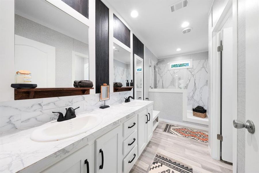 Furnished interior view inside a new home in , Gilmer (Image 8). Furnished interior view inside a new home in , Gilmer (Image 8).