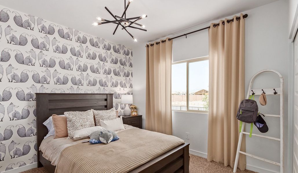 Representative furnished interior of a home built from the Kingston by D.R. Horton in Barnett Village, Marana (Image 38).