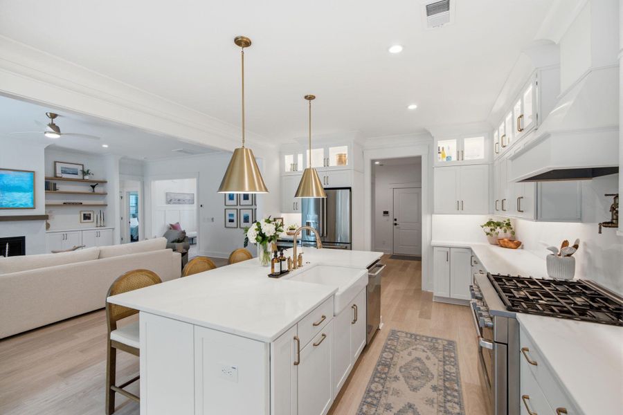 Furnished interior view inside a new home in , Mount Pleasant (Image 10).
