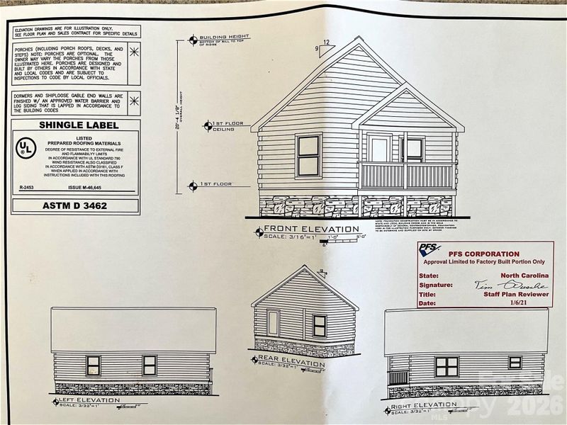 Carolina I house plan.