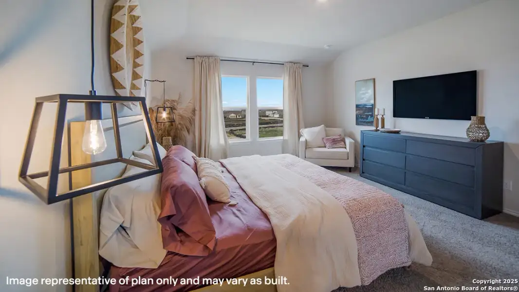 Furnished interior view inside a new home in , San Antonio (Image 15).