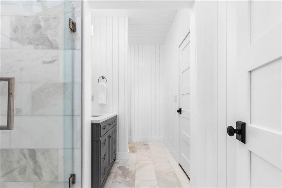 Furnished interior view inside a new home in , Canton (Image 9).