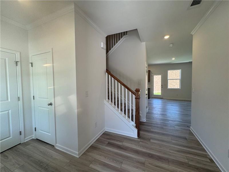 Spacious, unfurnished interior of a new home in The Reserve at Willow Oaks, Canton (Image 13). Spacious, unfurnished interior of a new home in The Reserve at Willow Oaks, Canton (Image 13).