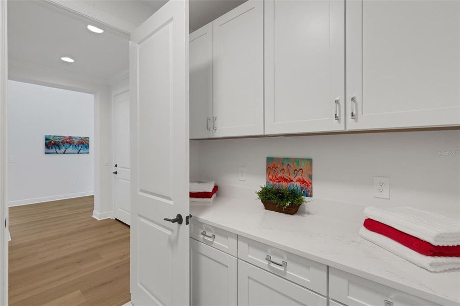 Furnished interior view inside a new home in Cassata Lakes, Nokomis (Image 37).