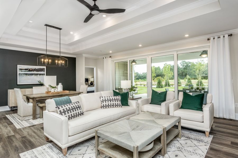 Representative furnished interior of a home built from the Stardom by Del Webb in Del Webb Carolina Ridge, Midland (Image 11).