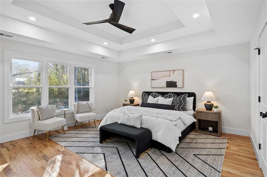 Furnished interior view inside a new home in , Snellville (Image 14).