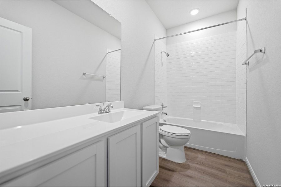 Furnished interior view inside a new home in Laurel Vistas, San Antonio (Image 11). Furnished interior view inside a new home in Laurel Vistas, San Antonio (Image 11).