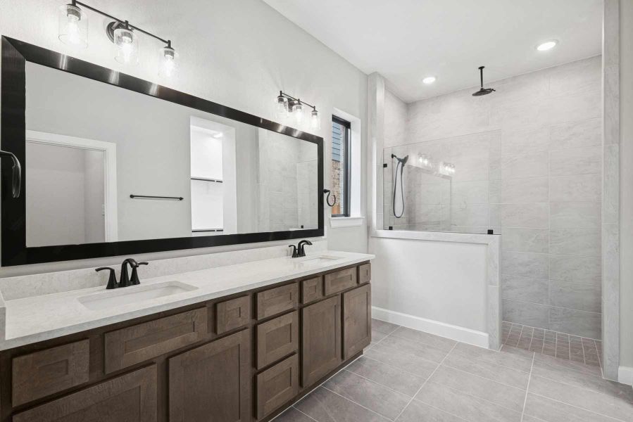 Representative furnished interior of a home built from the The Sedona by David Weekley Homes in Grange - Reserve Collection, Katy (Image 4). Representative furnished interior of a home built from the The Sedona by David Weekley Homes in Grange - Reserve Collection, Katy (Image 4).