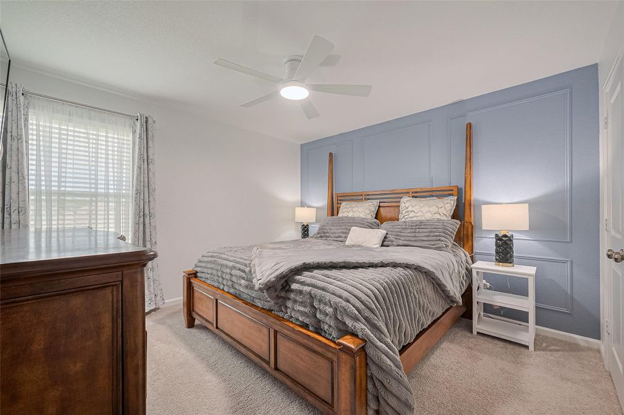 Furnished interior view inside a new home in Tavola: Gulf Coast Collection, New Caney (Image 28). Furnished interior view inside a new home in Tavola: Gulf Coast Collection, New Caney (Image 28).