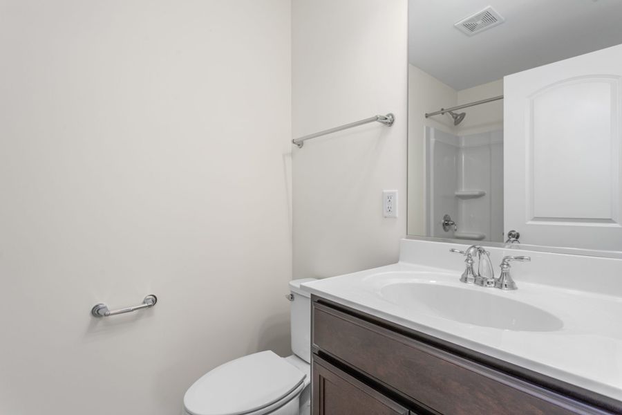 Representative furnished interior of a home built from the Dayton by Keystone Homes NC in The Wilcox, Greensboro (Image 39).