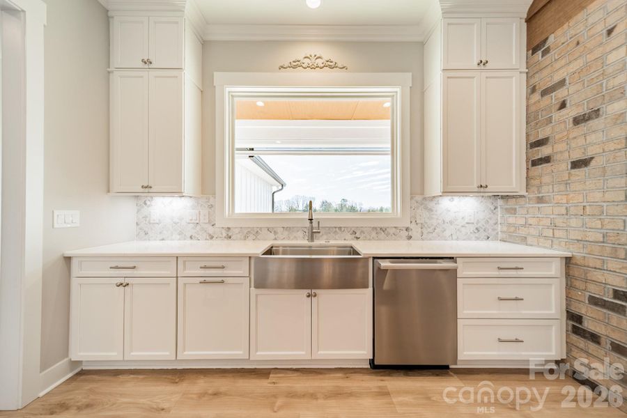 Furnished interior view inside a new home in , Clover (Image 39).