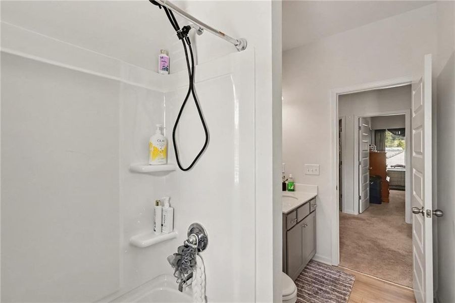 Furnished interior view inside a new home in Longbrooke, Rome (Image 25).