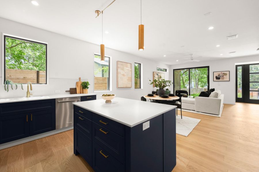 Furnished interior view inside a new home in , Austin (Image 25).