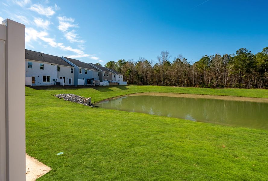 Exterior details and patio area of a home in The Landings at Montague, Goose Creek (Image 26).