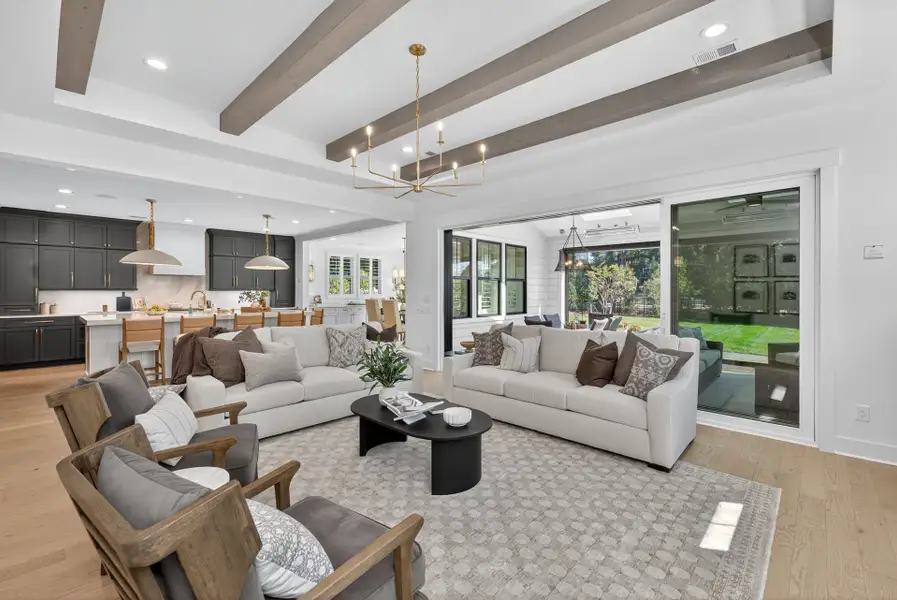 Representative furnished interior of a home built from the Laguna Sur by Classica Homes in Enclave at McKee, Charlotte (Image 18).