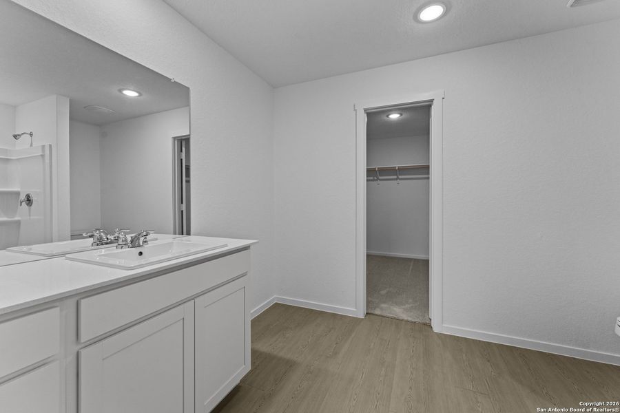 Furnished interior view inside a new home in Voss Farms, New Braunfels (Image 9).