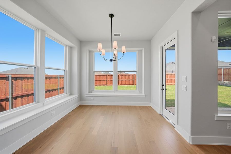 Spacious, unfurnished interior of a new home in Hillside Village, Celina (Image 26). Spacious, unfurnished interior of a new home in Hillside Village, Celina (Image 26).