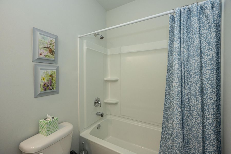 Furnished interior view inside a new home in French Quarter Creek, Huger (Image 12).