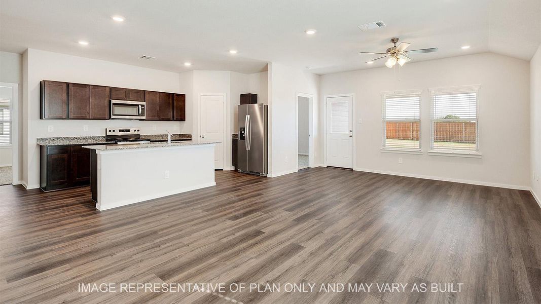 Furnished interior view inside a new home in Pleasant Hill, Bryan (Image 5).