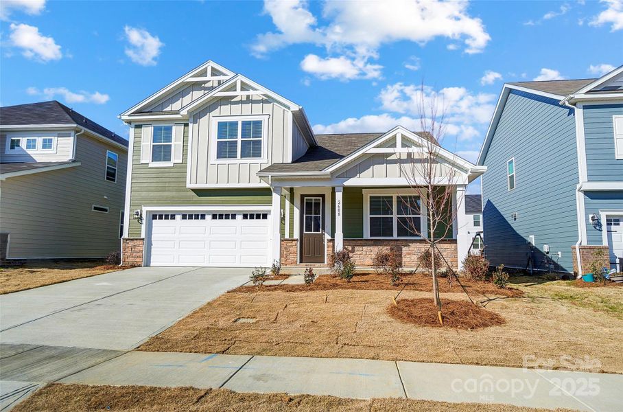 Representational only. Actual exterior elevation and interior finishes can vary.