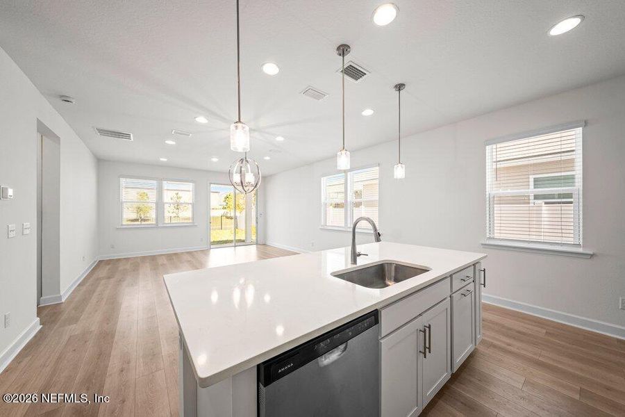 Furnished interior view inside a new home in Verano Creek, St. Augustine (Image 8).