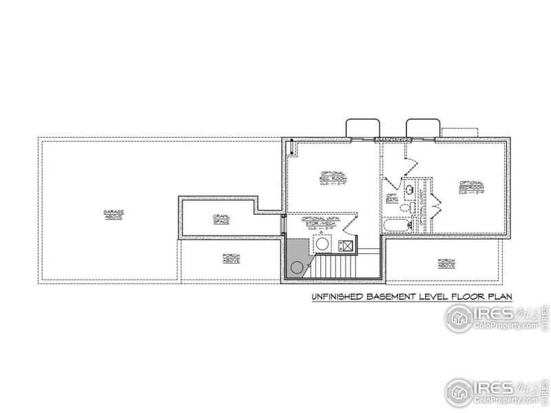 2D floor plan layout of this home in Westerly, Erie, CO (Image 3).