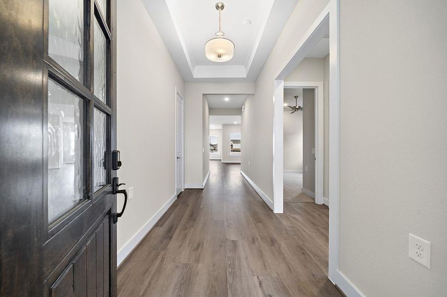 Representative unfurnished interior of a home built from the Sunflower by Caldwell Homes in The Highlands, Porter (Image 47). Representative unfurnished interior of a home built from the Sunflower by Caldwell Homes in The Highlands, Porter (Image 47).