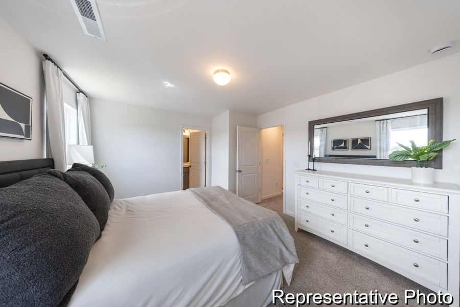 Furnished interior view inside a new home in Towns at Cliffwood (Condos), Concord (Image 14).