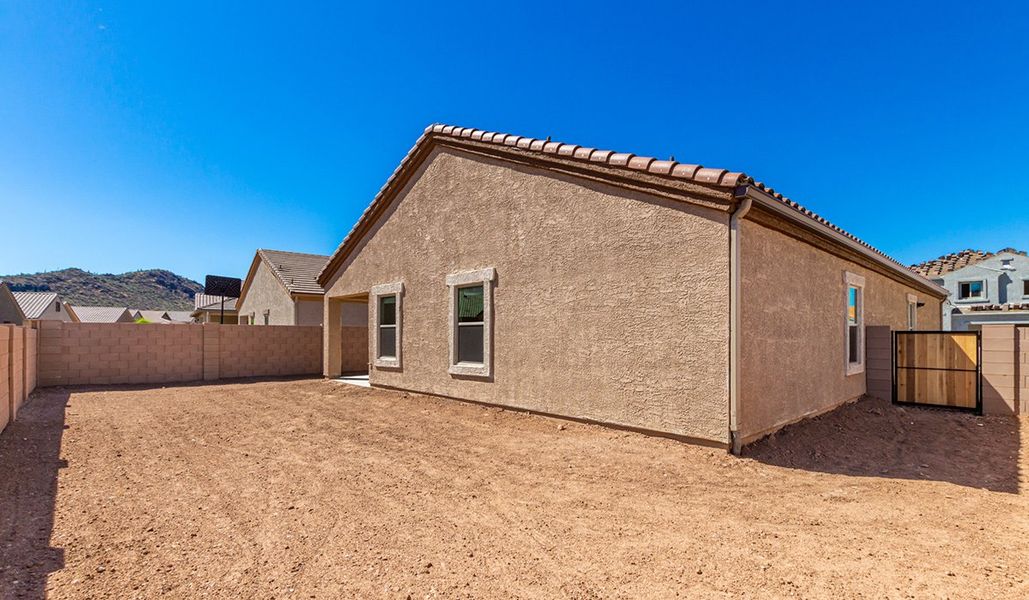 Exterior details and patio area of a home in Sycamore Vista, Vail (Image 3).