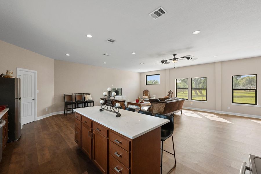 Furnished interior view inside a new home in , Leander (Image 9).