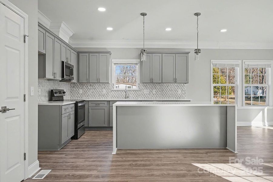 Furnished interior view inside a new home in , Matthews (Image 12).