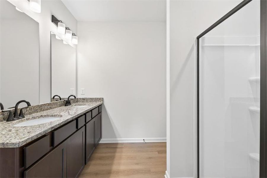Furnished interior view inside a new home in Fuller Station, Loganville (Image 5).