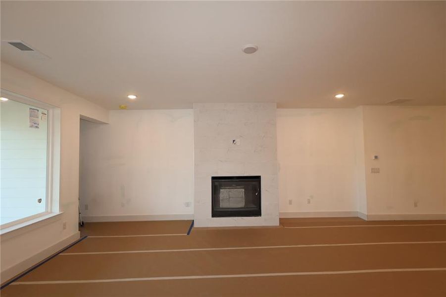 In-progress construction of a new home in Maple Grove at Towne Lake, Woodstock, GA (Image 9).