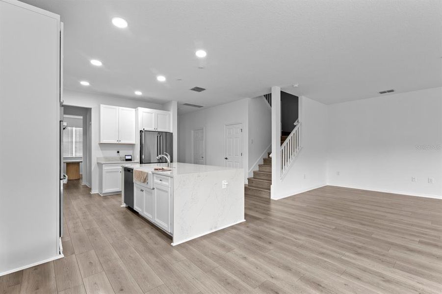 Furnished interior view inside a new home in , Tampa (Image 13).