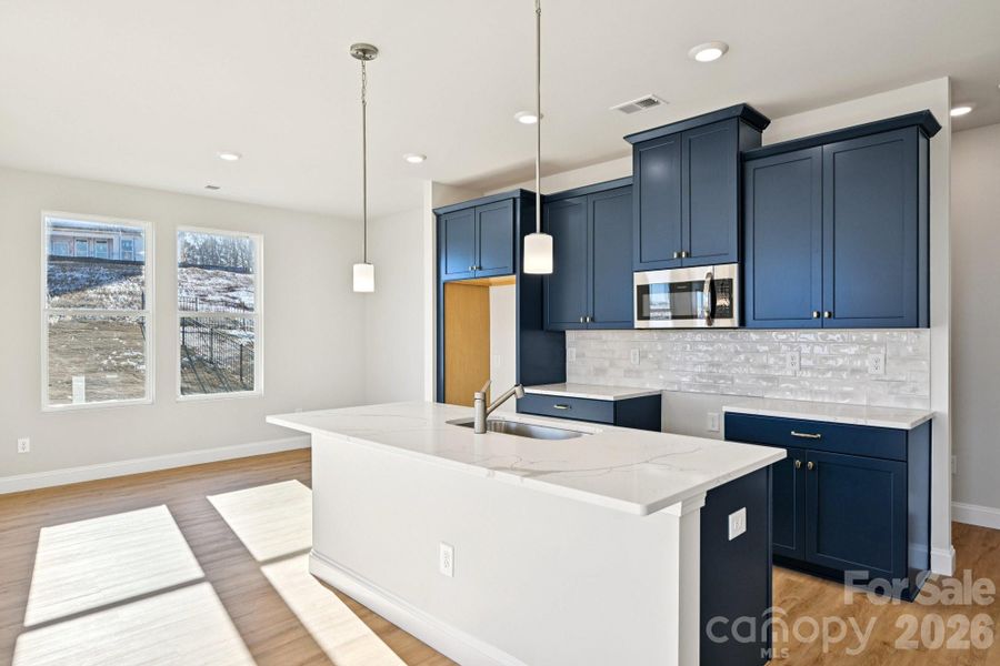 Furnished interior view inside a new home in , Cramerton (Image 12).