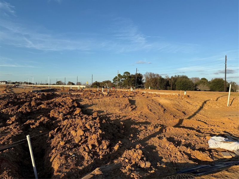 Site preparation for new homesites in Sanford Farms, Waller (Image 22). Site preparation for new homesites in Sanford Farms, Waller (Image 22).